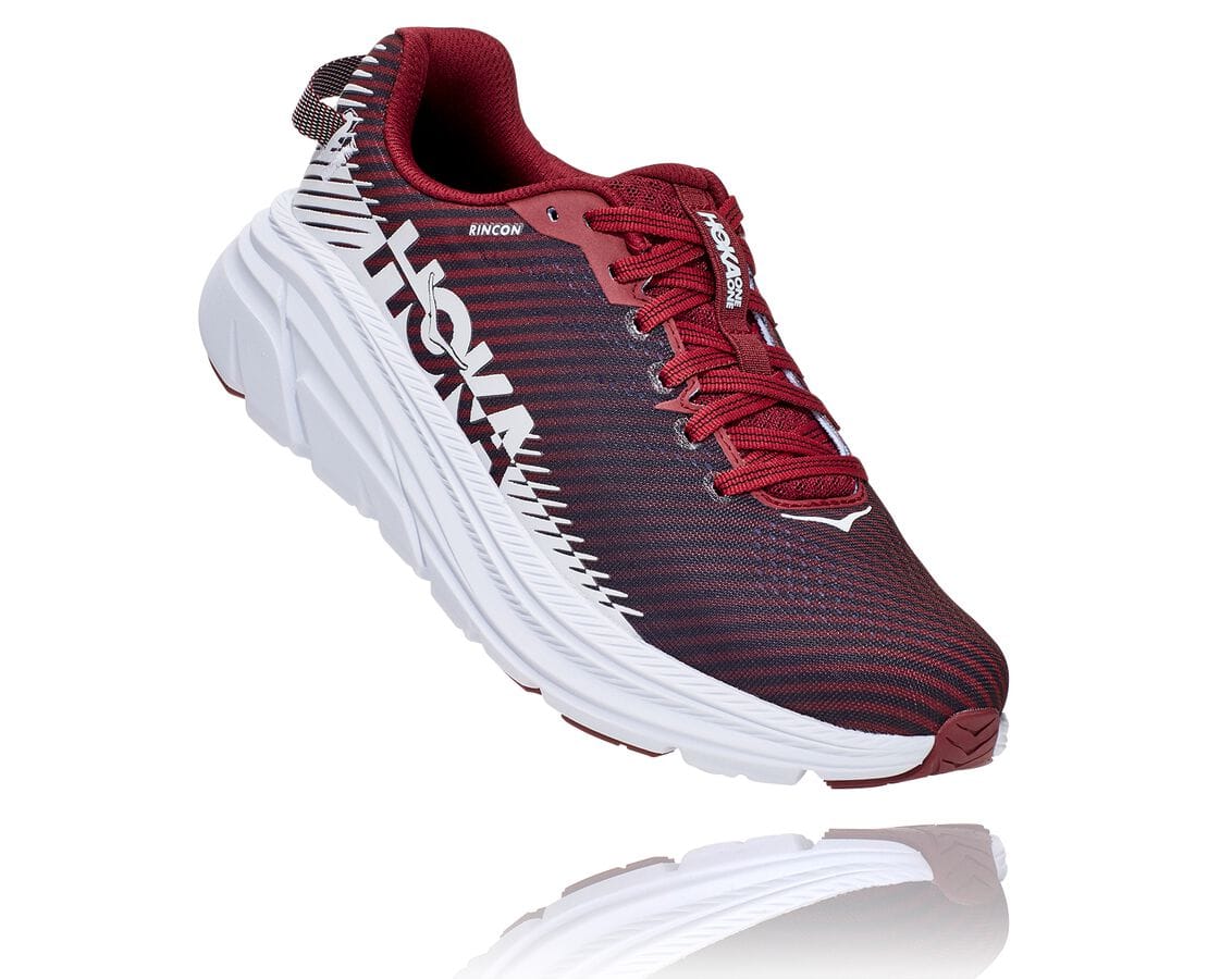 Hoka One One Rincon 2 Damen Straßenlaufschuhe DunkelBraun / Weiß | (DE-5318BLMYQ)